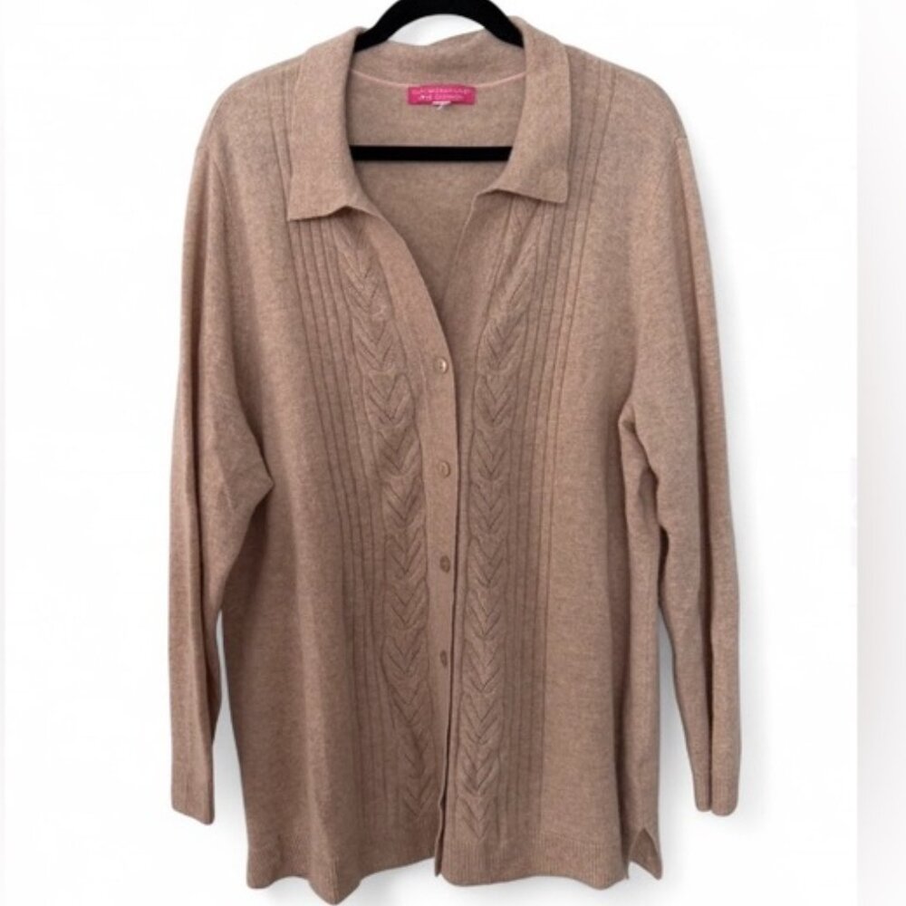 Beige Cashmere Sweater